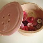 Dusty Pink Ceramic Button P..