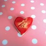 Birdie heart brooch / pin /..